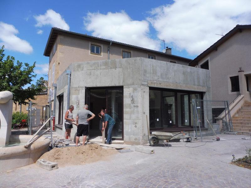 travaux extension