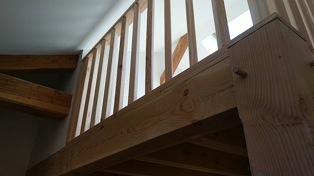Aménagement dépendances balustrade